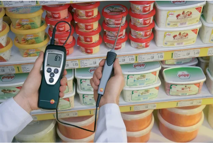 کاربرد دماسنج تماسی تستو مدل Testo 110